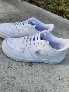 Iridescent Pixel Swoosh Nike Airforce 1